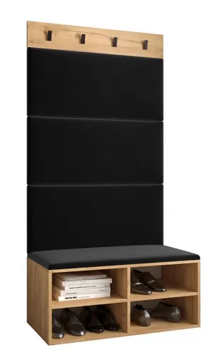 Kleiderschränke Schwarz von ABIKS MÖBEL