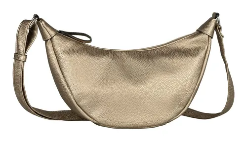 TOM TAILOR Denim Umhängetasche TTLIRIEL M - Umhängetasche aus Lederimitat in Bronze mit verstellbarem Tragegurt und praktischem Reißverschluss, ideal für den stilvollen Alltag.