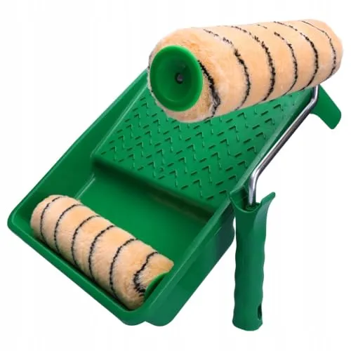 ToolSpace Orange Professionelles 2er-Set Farbroller