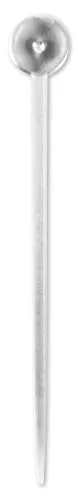 Bestlivings 2er Pack (300 STK.) Faltennadeln Stecknadeln Vorhangnadeln (Faltenstecker) Transparent für Gardinen Flächenvorhänge Dekoschals Vorhänge Bistrogardine