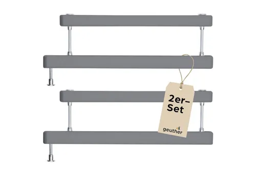 Geuther Türschutzgitter Zusatzklemmen 0036ZK+ für Treppengeländer (2 St)