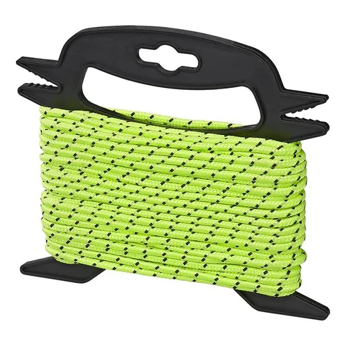 Spannleine 4mm x 20m Fluoreszierend auf Haspel