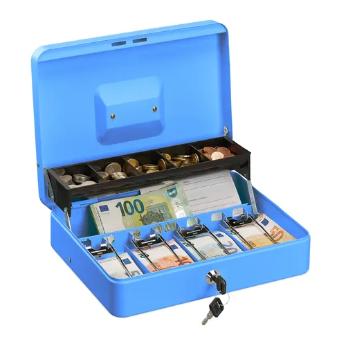 Geldkassette Kasse Geldzählkassette Sparkasse Bargeldkasse Cashbox Minikasse