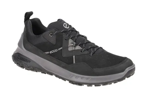 Ecco 82426351052 Schnürschuh - Halbschuhe für Damen mit hochwertigem Nubuck Leder, herausnehmbarem Fußbett und rutschfester MICHELIN Gummisohle für optimalen Komfort beim Wandern.