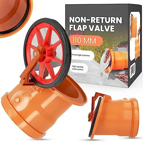 Pendelklappe Endklappe Rohrklappe 110mm Froschklappe Auslaufstück Rückstauklappe Rückflussverhinderer Abflussrohrende Leitungsendklappe Kanalisationsrohre Rohrklappe Endstück Rattenstop Abwasserrohre