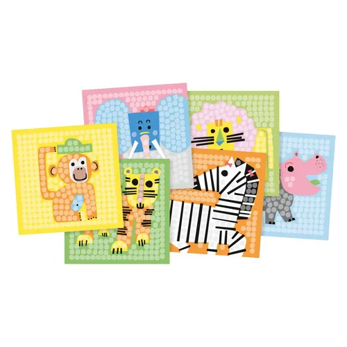 PlayMais Mosaikkarten dekorieren Zoo (68288909)