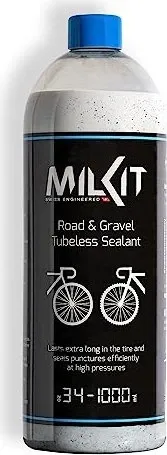 milKit Tubeless Dichtmilch 1000 ml für Rennrad & Gravel von MilKit