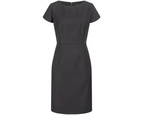 HECHTER PARIS Etuikleid HECHTER PARIS Corporate Kleid Tailored Modern Fit Anthrazit