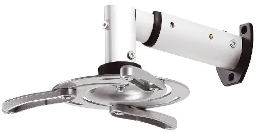 My Wall H16-5L, 20 Jahre Garantie, Wandhalterung Beamer (Belastbarkeit 35 cm, Deckenabstand 260/335mm) silber