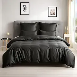 Traumschlaf Uni TencelTM Lyocell Bettwäsche Kissenbezug einzeln 40x60 cm | anthrazit - grau