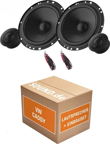 JBL Stage2 64CFS Auto-Lautsprecher Einbauset für VW Caddy 2K