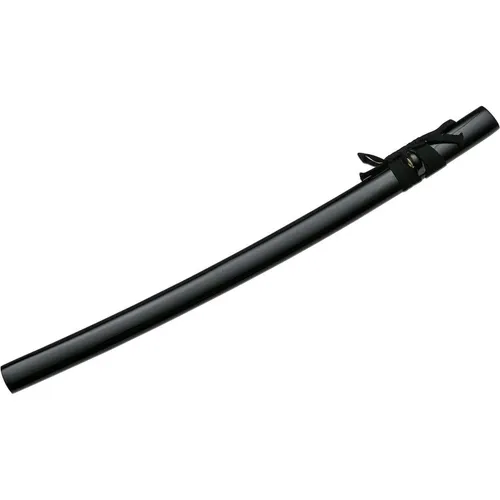 Magnum Unisex Akito Schwert, Schwarz/Silber, STANDARD EU - Hochwertiges Funktionsschwert für Katas, Iaito und Tameshigiri. Robuste Klinge aus 1045er Kohlenstoffstahl mit echtem Hamon, ideal für präzise Schnitttests. Inklusive lackierter Holzscheide.