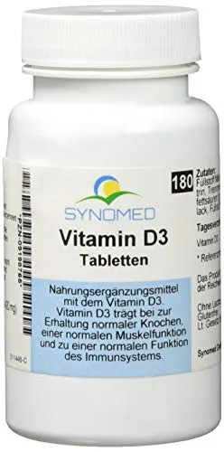 Vitamin D3 Synomed Tabletten 180 St