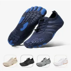 DOTALES FlowStep Barfußschuhe für Damen & Herren - Herren-Aquaschuhe mit breiter Zehenbox, schnell trocknend und rutschfest – perfekt für Strand, Outdoor-Aktivitäten und Reisen.