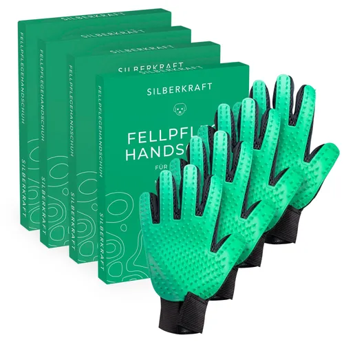 SILBERKRAFT Fellpflegehandschuh