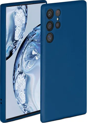 ONEFLOW Handyhülle Soft Case für Samsung Galaxy S22 Ultra, Hülle aus Silikon, Back Cover mit Kameraschutz, weiche Silikonhülle