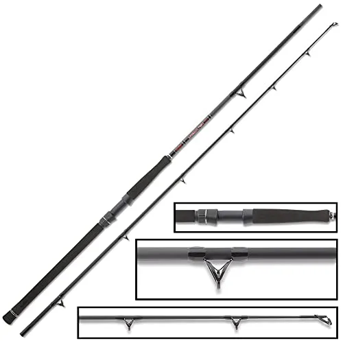 Uni Cat Dream Fish Pro 2,85m 200-600g Wallerrute - Hochwertige Wurfrute für Wallerangeln, 2-teilig und robust mit Carbonblank für maximale Stabilität und Ergonomie beim Angeln.