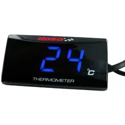KOSO Thermometer für Öl- oder Wassertemperaturanzeige, schwarz