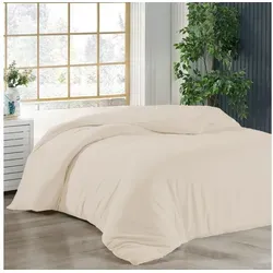 livessa Bettbezug Baumwolle Bettwäsche Allergiker Bettwäsche, (1 St), Ultra weich und atmungsaktiv 13 schöne Farben gelb 155 cm x 220 cm