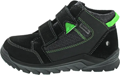 Ricosta Stiefelette schwarz für Kinder - Hochwertige Stiefelette in Größe 33 EU mit praktischem Klettverschluss. Ideal für den täglichen Gebrauch und sorgt für einen bequemen Halt.
