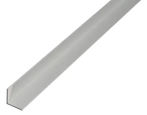 Alberts 13 x Winkelprofil | Aluminium, silberfarbig eloxiert - Metall- & Legierung-Platten, ideal als Kantenschutz mit rostfreier Eloxierung für langlebigen Einsatz im Außenbereich.
