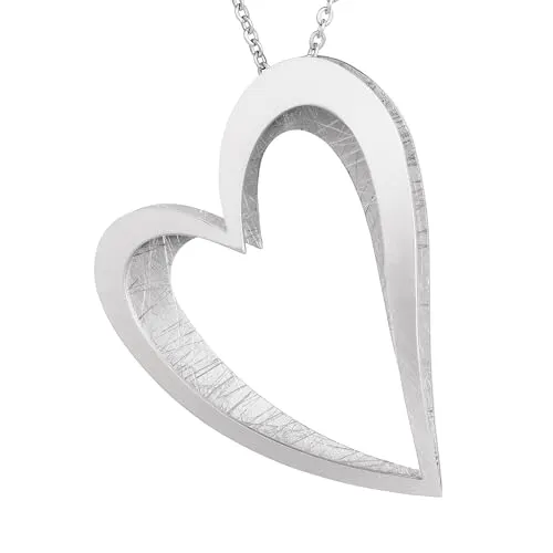 Ernstes Design Anhänger Herz AN881 aus Edelstahl von Ernstes Design