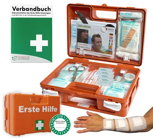 Erste-Hilfe-Koffer Orange von WM-Teamsport