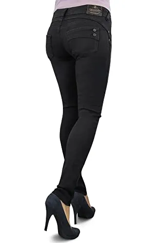 Herrlicher Piper Slim Reused Denim Black