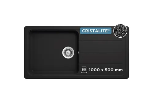 Schock Granitspüle COMO D-100L, eckig, 100/50 cm von Schock