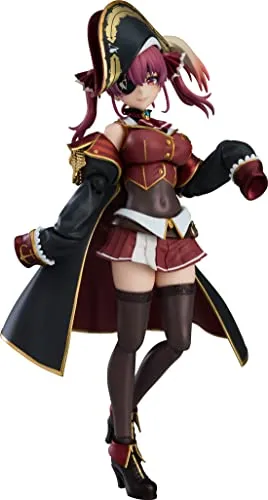 Hololive Production Dekofigur Figma Houshou – 13 cm, Marineblau - Nachbildungen & Requisiten, hochwertige Verarbeitung für dauerhaften Spaß und Sammlergenuss, Hersteller: Max Factory