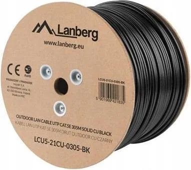 Lanberg UTP starres Netzwerkkabel 5e