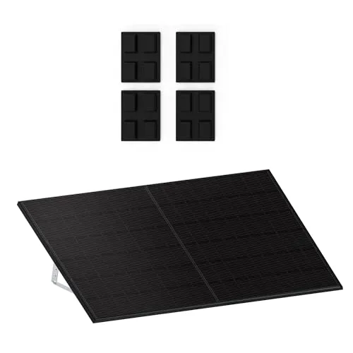 Haier Solarpanel-Halterung für das Flachdach Smart MK-G1 - Solarenergie-Zubehör, robuste Halterung für Flachdächer, sorgt für sicheren Halt und optimale Ausrichtung der Solarpanels.