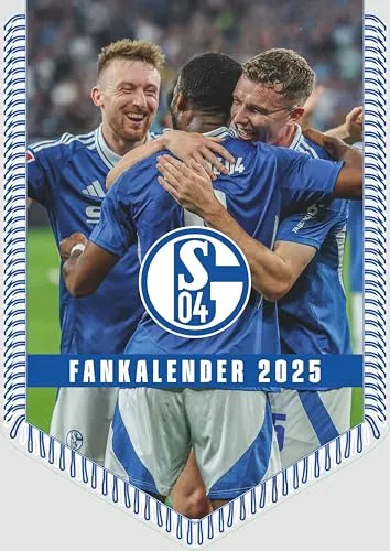 N NEUMANNVERLAGE - FC Schalke 04 2025 Bannerkalender, 29,7x42cm