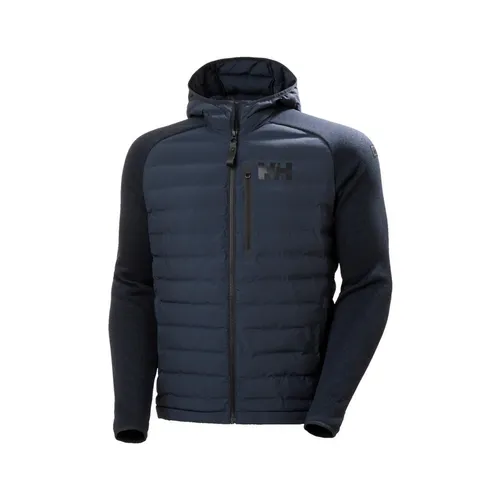 Helly Hansen Arctic Ocean Hybrid Insulator navy M - Outdoor Freizeitjacke für Herren, ideal zum Segeln mit wasserabweisender DWR-Beschichtung und umweltfreundlicher Herstellung, kombiniert Wärme und Bewegungsfreiheit.