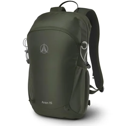 Terra Peak Wanderrucksack 15L Aren 15, Premium - Wanderrucksack mit 15L Volumen, optimaler Rückenbelüftung und leichtem Design - ideal für Outdoor-Abenteuer und Alltag. Genießen Sie hohen Tragekomfort und praktische Fächeraufteilung.