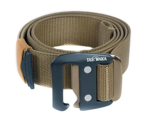 Tatonka Herren Riem stretch riem 32 mm Gürtel, Coyote Brown, 125 x 3,2 cm EU