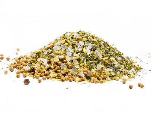 Kräutersalz für die Mühle - grobes Kräuter Meersalz - Gewürz - 100g