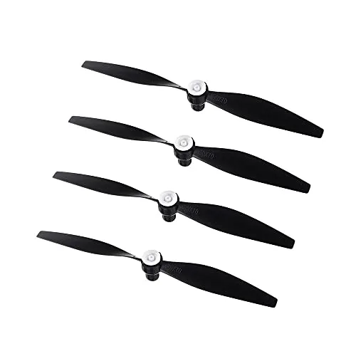 chusike 4 Sätze Propeller RC-Flugzeugpropeller Geräuscharme Propeller Mini-Flugzeugpropeller für Trojan EPP 400 mm/Mini F4U EPP 400 mm 761-9 T-28 400 mm / 761-8 F4U 400 mm / 76108R F4U Corsair 400 mm