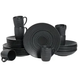 CreaTable Geschirr Schwarz von CreaTable