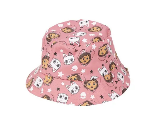 Gabby's Dollhouse Fischerhut Fischerhut Kinder Sommerhut & Sonnenkappe mit UV-Schutz