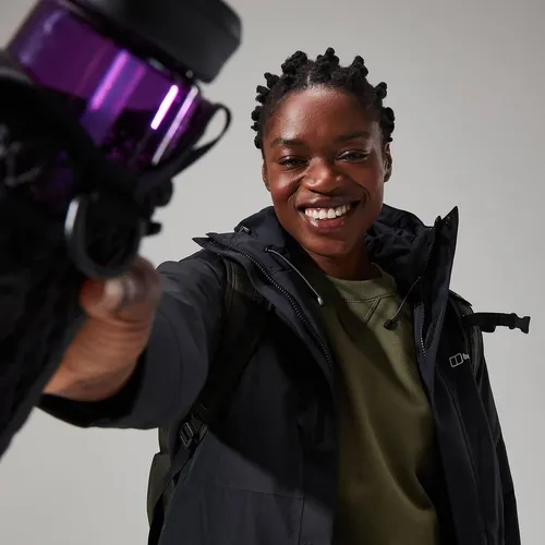 Berghaus Damen Hinderwick Isolierte Jacke - Outdoor Freizeitjacke für Damen, atmungsaktiv und wasserdicht mit umweltfreundlicher Hydroloft-Isolierung für besten Kälteschutz.