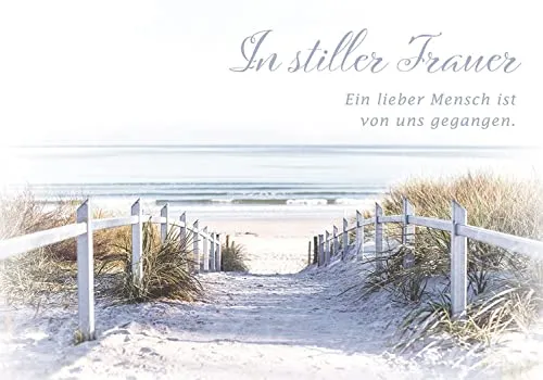 Perleberg Trauerkarte