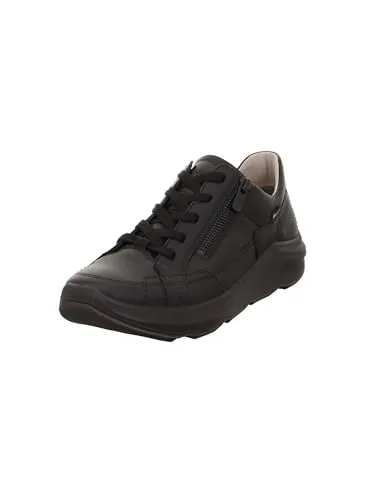 Legero Damen Bliss Sneaker, Schwarz 0100, 43 EU - Damen-Sneaker mit wasserdichter GORE-TEX Membran und herausnehmbarer Leder-Einlegesohle für perfekten Komfort. Ideal für stilvolle und praktische Freizeitlooks.