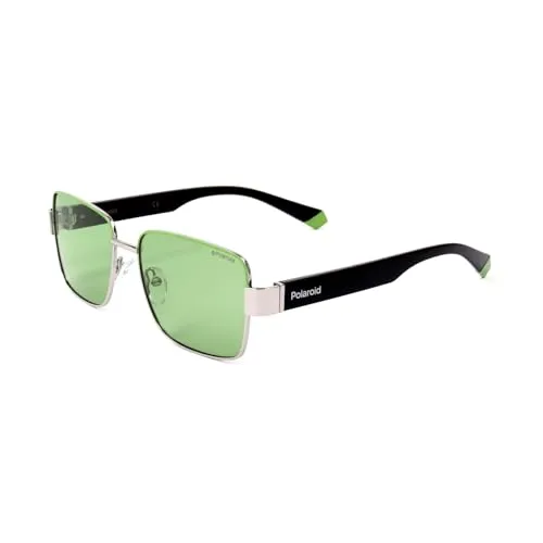 Polaroid Unisex PLD 6120/s Sportbrille, KTU/UC PALLAD Green - Sportbrille mit 54 mm Gläsern, UV-Schutz und schützendem Etui – ideal für Outdoor-Aktivitäten und Freizeit.