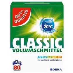 Gut & Günstig Vollwaschmittel »Classic« 80WL von GUT&GÜNSTIG