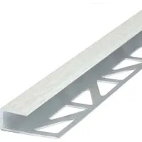Dalsys Abschlussprofil 100cm Aluminium Land Eiche Abschlussleiste