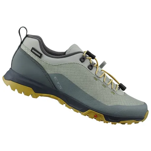 Shimano ET501W light gray (G21) 41 - Sportliche Mountainbikeschuhe für Damen - Mountainbikeschuhe für Damen mit atmungsaktivem Obermaterial, sicherem Speed-Lacing-System und effizienter Kraftübertragung dank Power-Transfer Blade.