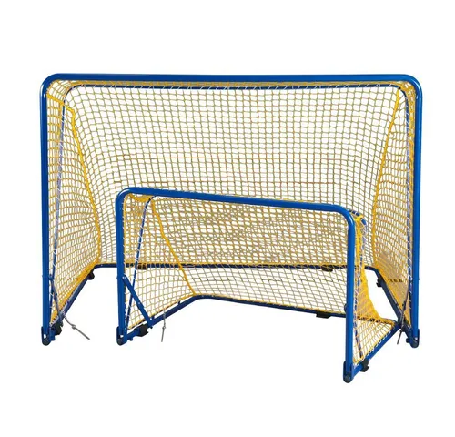 Sport-Thieme Fußballtor Mini-Fußballtor klappbar - Klappbares Mini-Fußballtor für drinnen und draußen, leicht und robust aus pulverbeschichtetem Stahlrohr, ideal für Training und Funsportarten.