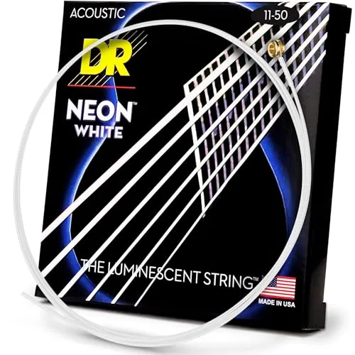 DR A NEON NWA-11 HiDef Acoustic Saite weiß