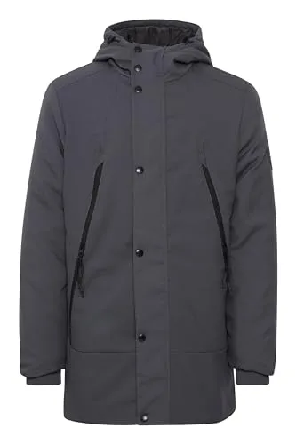 BLEND BHTalan Herren Winterparka - Stylische Winterjacke mit Kapuze - Funktionsjacke mit wattiertem Design, hochabschließendem Kragen und nachhaltiger Produktion für optimalen Tragekomfort und Stil im Winter.